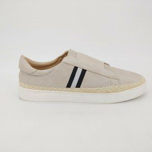 CCOCCI Womens Marcus Faux Leather Slip On Jute Sneaker Elastic Inset Beige‎ 9